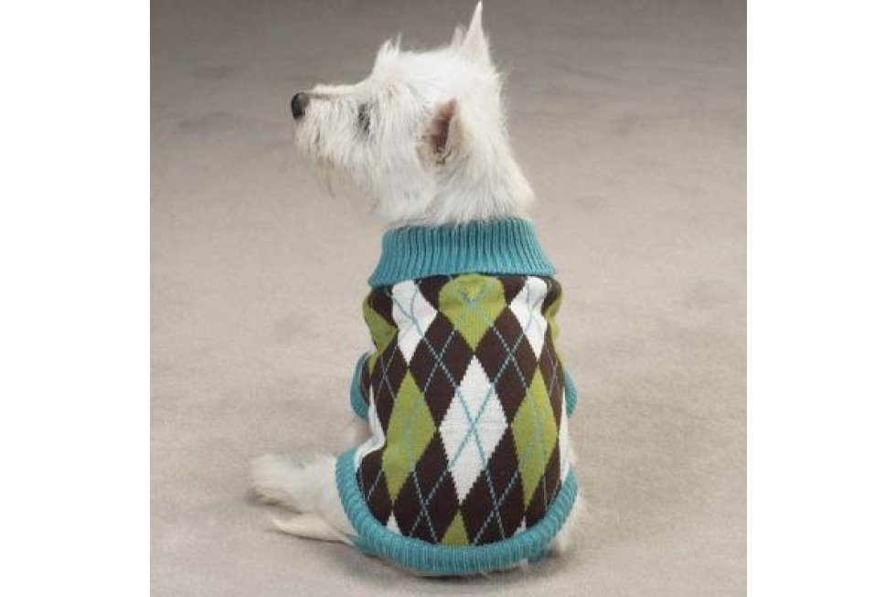 Andover Argyle blauw mt S