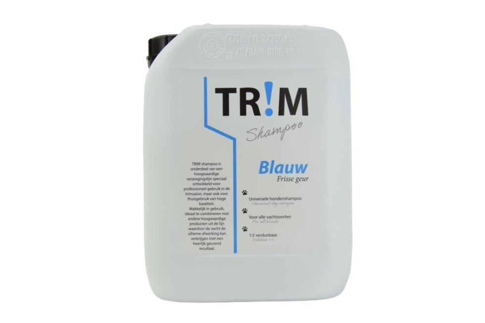 Blauw shampoo  5 liter
