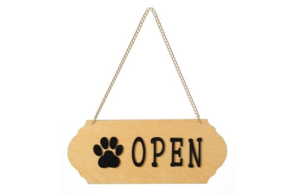 Bordje OPEN/CLOSED