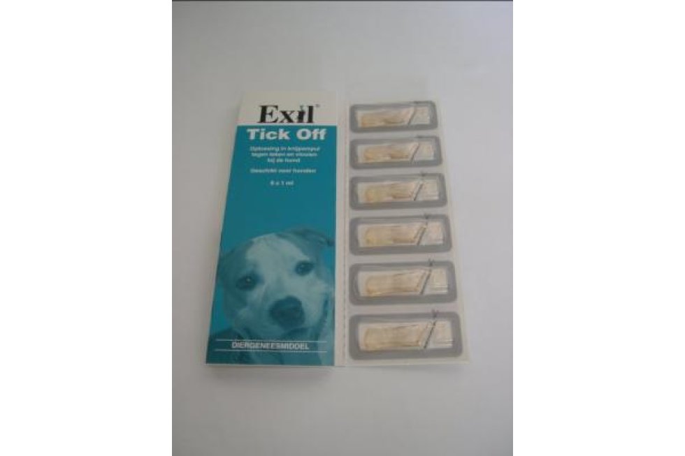 Excil Tick off 6x1ml knijpampul
