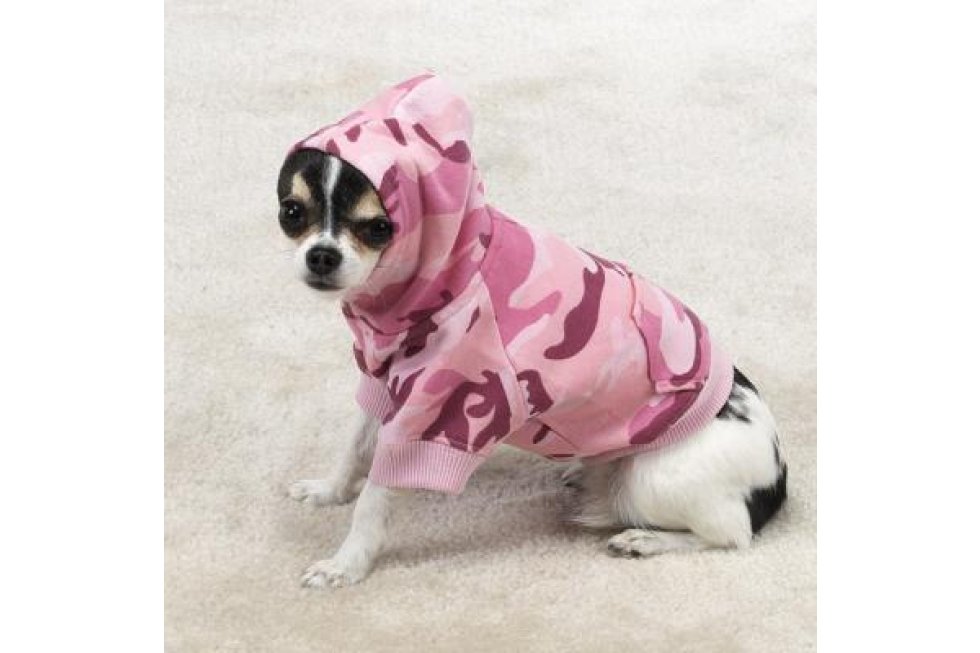 Hoodie Army Roze mt S