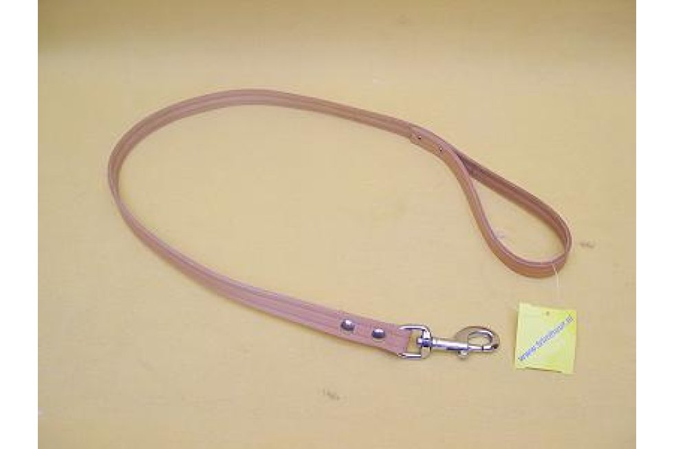Leren riem naturel 10mm, 95cm