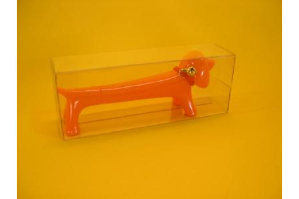 Pen teckel oranje