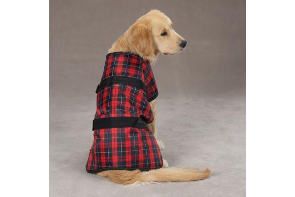 Plaid Blanket mt XS rood