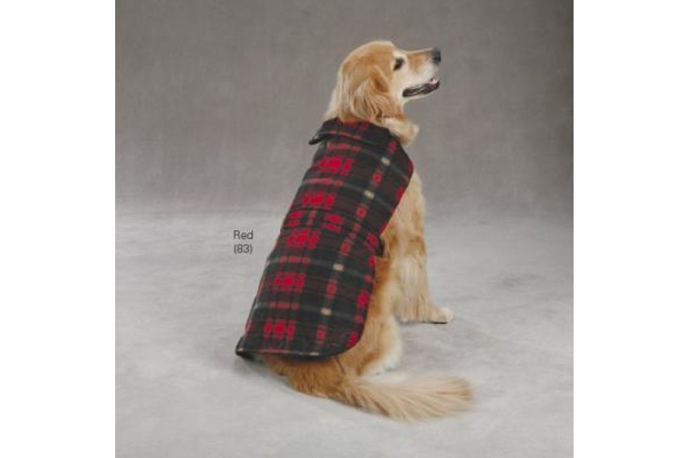 Plaid Fl. Barn rood mtS