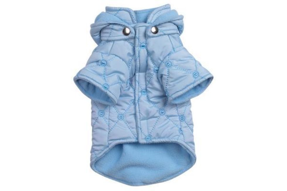 Quilted pastel Blauw XS