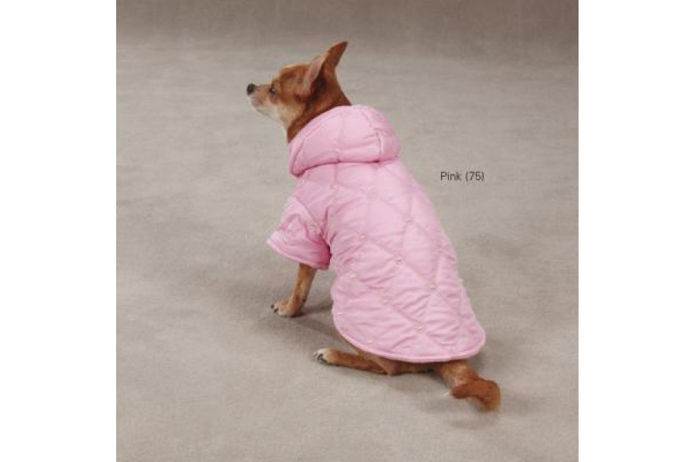 Quilted pastel Roze XS
