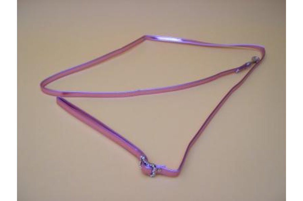 Riem metallic roze 150cm