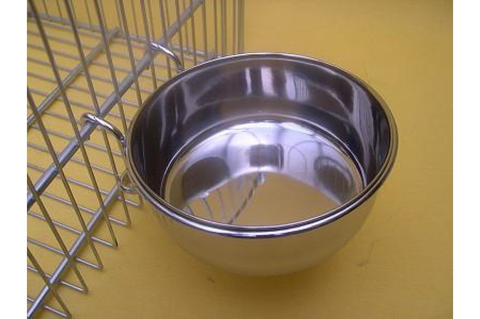 Rvs bak + hanger 14,5cm