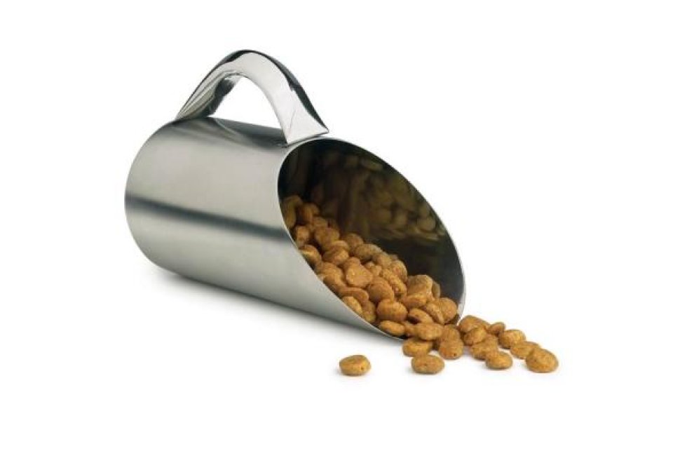 RVS schep 6x15cm