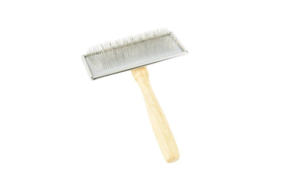 Slicker hout medium 5,5x12cm