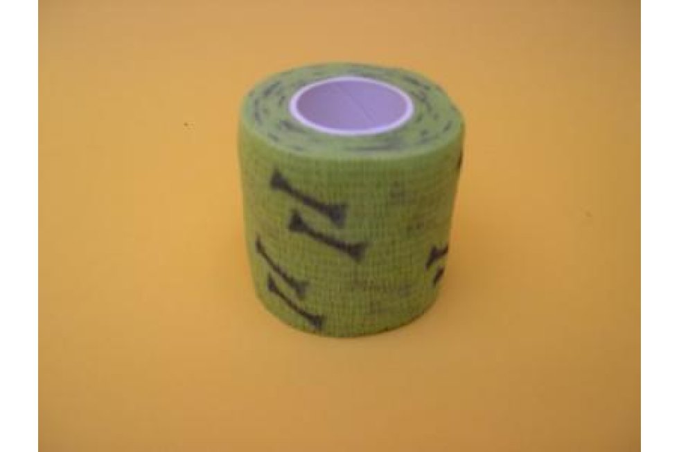 Wrap groen-bot 5cm br/4,5m