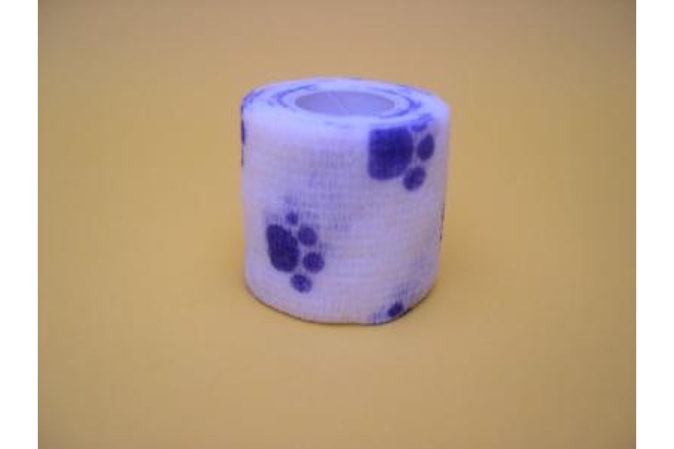 Wrap wit-poot 5cm br/4,5m