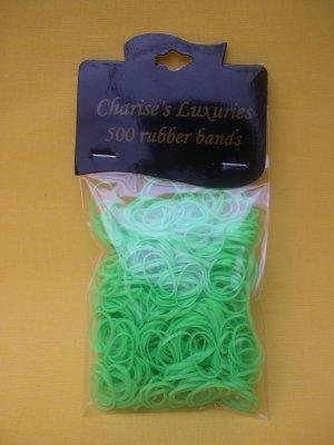 Elastiekjes 500st. groen