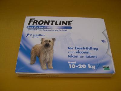 Frontline pipet 10/20kg