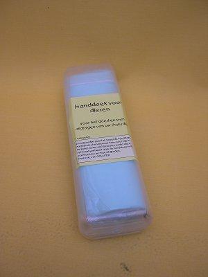 Handdoek�v dieren groen