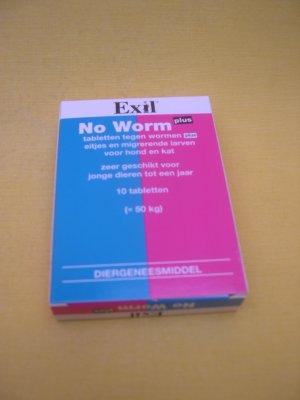 Exil No Worm Plus Hond/Kat