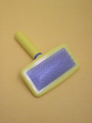 Trimhuur Slicker medium geel 6x12cm