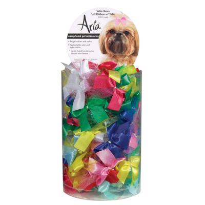 Strikjes assorti met tule 100st
