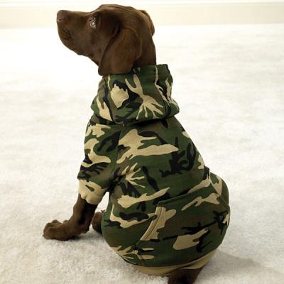 Hoodie Army groen mt XS