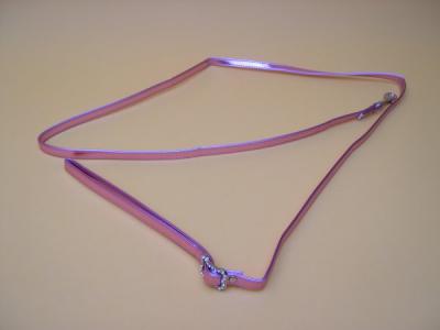 Riem metallic roze 150cm