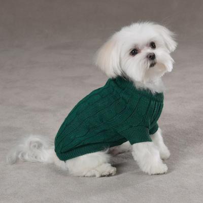 Cable Knit groen XS