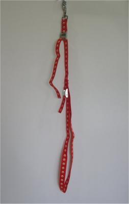Trimhuur Buikband rood poot