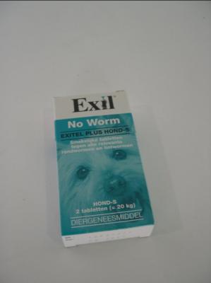 Exil no Worm Plus hond 2 tablet
