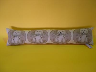 Tochtkussen  Zilver westy