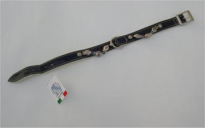 Halsband paars lak/leer