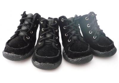 4 Schoentjes zwart mt7