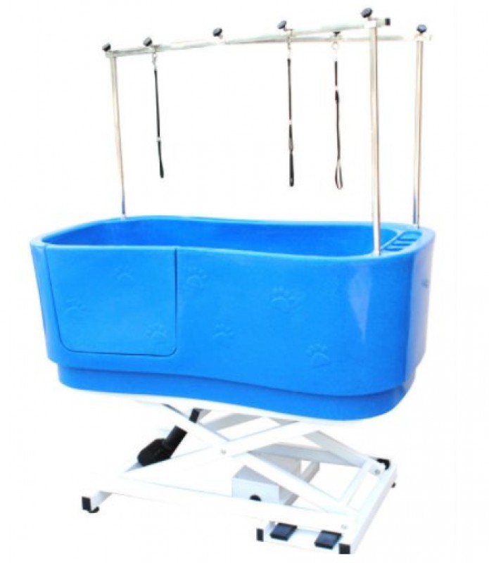 Elec. Verstelb. bad blauw