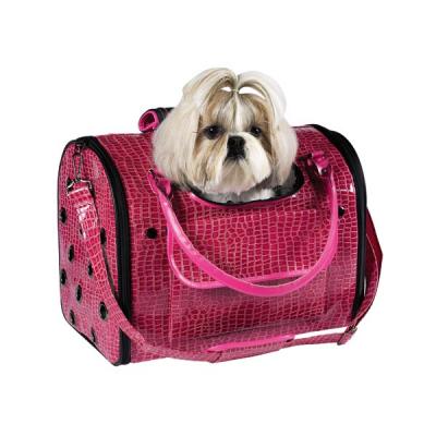 Draagtas Croco roze