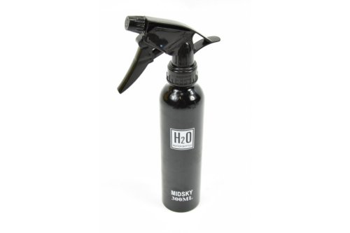 Aluminium H2O zwart 300 ml