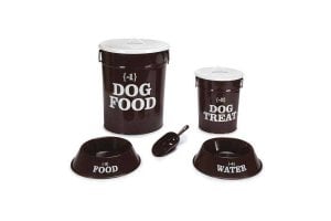 Diner set kleur coffee
