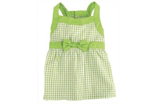 Gingham Dress groen mt S