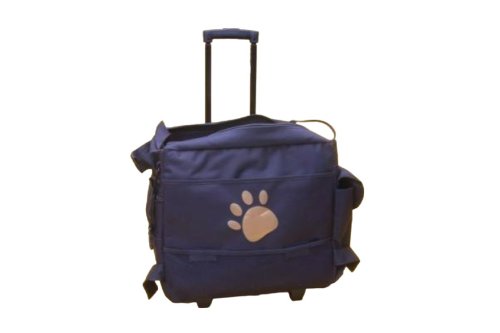 Grooming tas trolley zwart