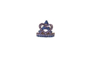 Haarklem Kroon/hart blauw