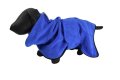 Hondenbadjas NR. Blauw maat XL - 1/3