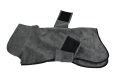 Hondenbadjas NR. Grijs maat 2XL - 2/3