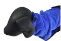Hondenbadjas ST. Blauw maat M - 3/4