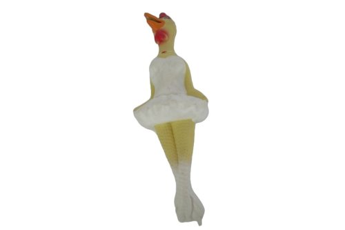 Kip wit 31cm ballerina