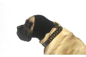 Oorbescherming hond ZW/MT L