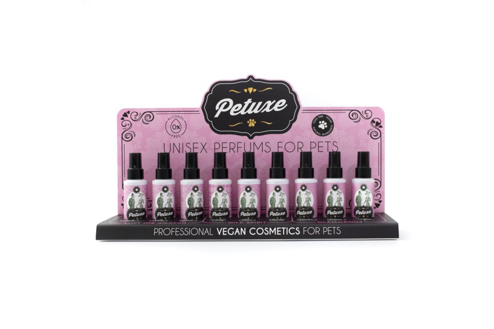 Petuxe Parfum Display 
