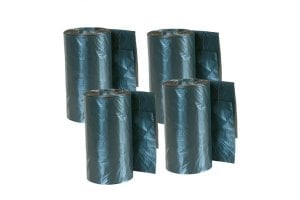 Poepzakjes Zwart4x