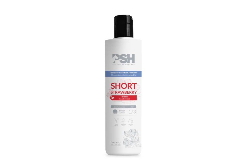 PSH Short Strawberry Hondenshampoo 300ml