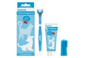 Sanimal Tandpasta SET Hond en Kat