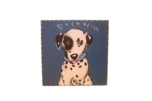 S.H. Schilderij 48x48cm Dalmatier