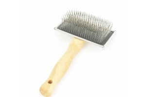Slicker borstel hout TRITRA, XLM