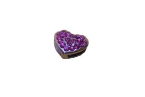 Strass Hartje Roze